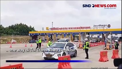 One Way Berakhir, Kendaraan Boleh Melintas GT Kalikangkung ke Arah Barat