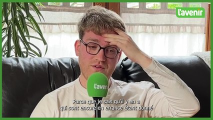 Loïc, 28 ans, auteur d'un livre sur la maladie de Lyme chronique