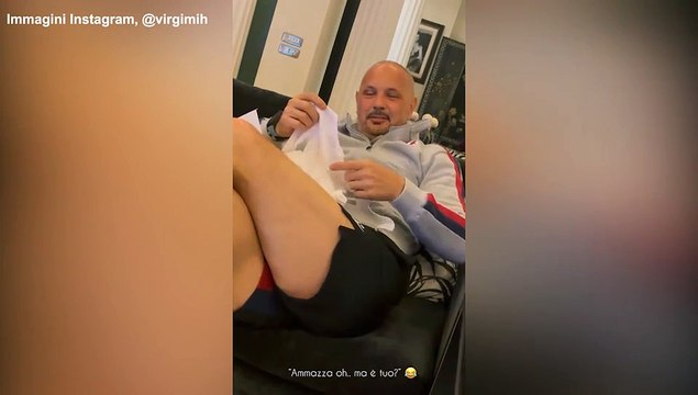 Cosi Sinisa Mihajlovic scopre che sta per diventare nonno