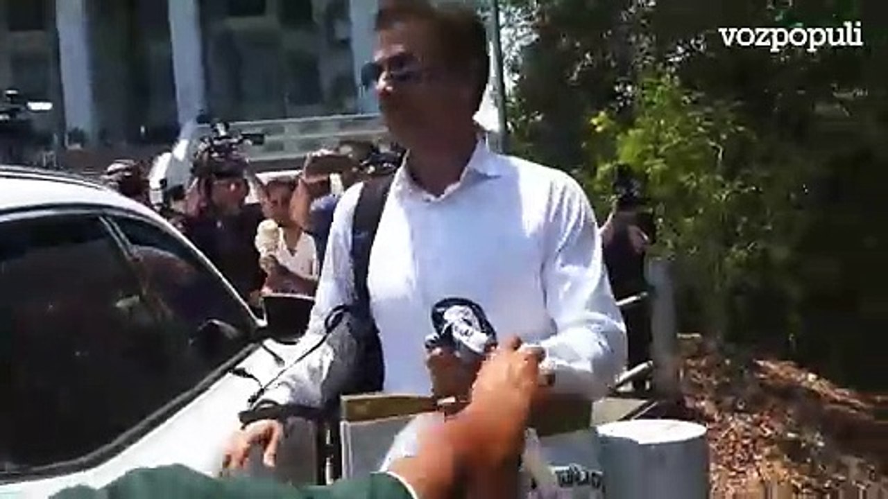 Rodolfo Sancho llega al juicio contra su hijo Daniel