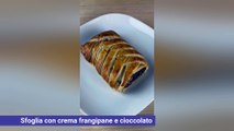 Sfoglia frangipane e cioccolato