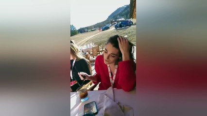 Pilar Fogliati, il video virale al cortinametraggio