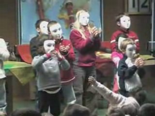 Danse d'écoliers sur chant chinois