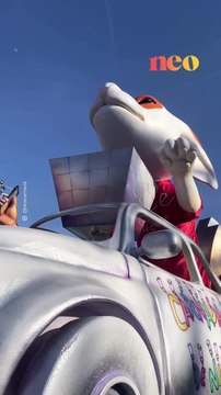 Ce week-end, le Carnaval de Nice fêtait son 151e anniversaire avec des chars rendant hommage à la pop culture. Chaque année, la ville accueille en moyenne 1,2 million de personnes sur toute la période des festivités. : @nicepositive