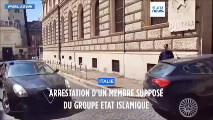 Un homme suspecté d'être membre actif du groupe Etat islamique arrêté en Italie