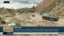 En Bolivia continúa la época de lluvias.