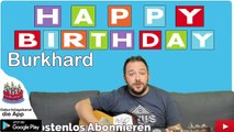 Happy Birthday, Burkhard! Geburtstagsgrüße an Burkhard