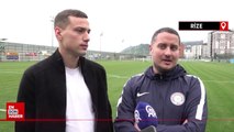 Çaykur Rizesporlu futbolcu Varesanovic, golleriyle takımını hedefine ulaştırmak istiyo