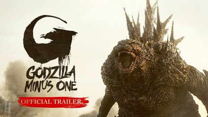 GODZILLA MINUS ONE Official Trailer