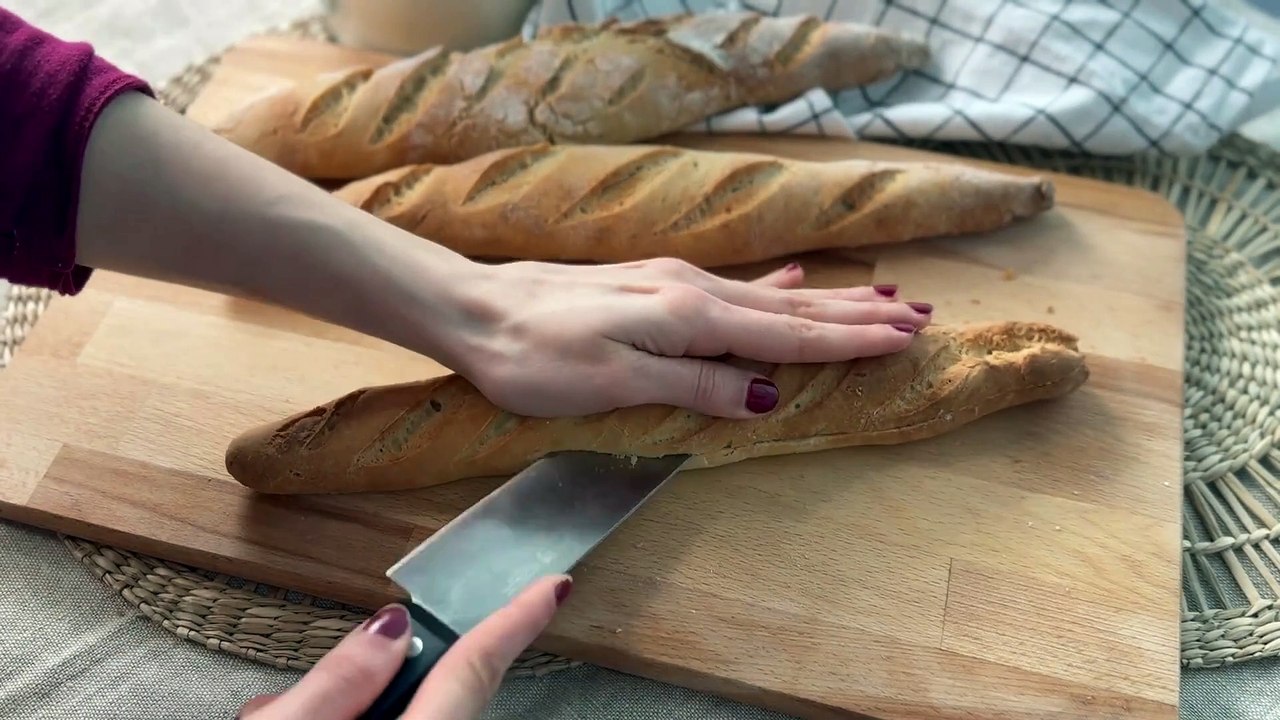 Pan baguette sin gluten