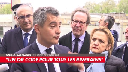 JO 2024 : Gérald Darmanin annonce un QR code pour tous les riverains