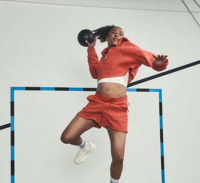 Dans les coulisses du shooting Etam avec Estelle Nze Minko