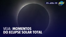 Eclipse solar total faz o dia virar noite em Nova Iorque