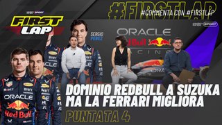 FirstLap - EP 4 - Dominio RedBull ma Ferrari migliora di 6 decimi, #Sainz miglior inizio in #F1