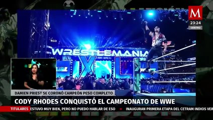 Cody Rhodes hace historia al derrotar al reinado más largo en la WWE