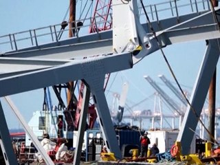 Baltimora, smontata una sezione del Francis Scott Key Bridge