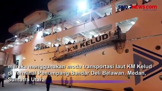 Puncak Arus Mudik Melalui Pelabuhan Belawan di Luar Prediksi
