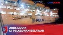 Puncak Arus Mudik Lebaran di Pelabuhan Belawan, 3.471 Pemudik Tiba di Kota Medan