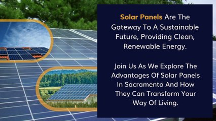 Solar Panels Sacramento