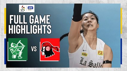 UAAP Game Highlights: DLSU survives gritty UE in five sets
