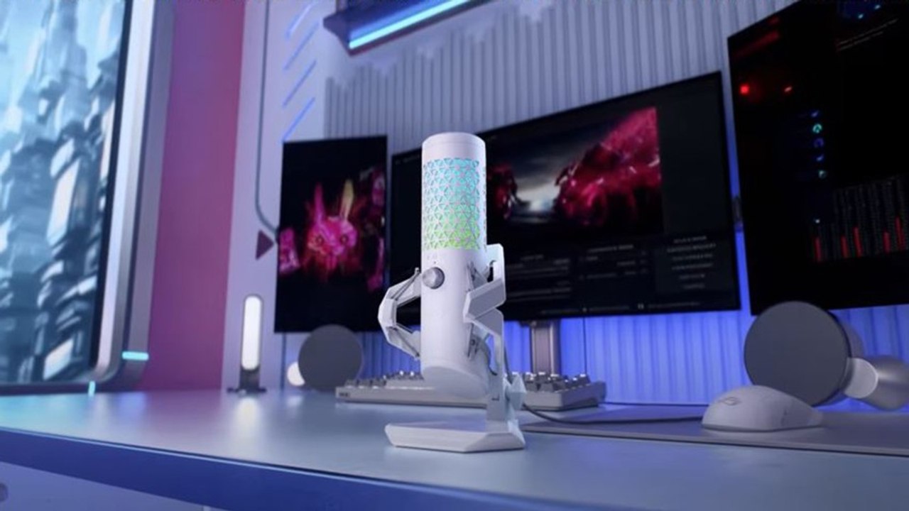 ROG Carnyx: Asus stellt neues Gaming-Mikrofon vor
