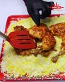 الأرز والدجاج باشهى تتبيلة وجبة العزائم الفخمة والملوكية - دجاج مشوي بتتبيلة لذيذة خرافية مع رباح محمد