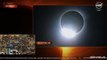 L'eclissi totale di Sole vista dalla Stazione Spaziale Internazionale