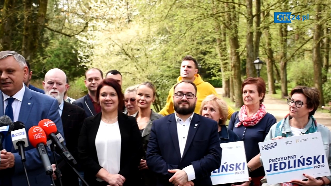 Piotr Jedliński ze wsparciem byłych kandydatów na prezydenta Koszalina