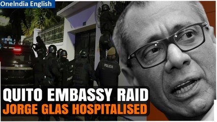 Mexico-Ecuador Tensions: Ecuador ex-VP Jorge Glas hospitalised after capture from embassy | Oneindia