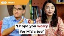I worry for Malaysia, I hope you do too, Syed Saddiq tells Hannah