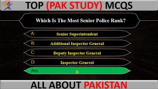 Top Pak Study MCQs | Gen Knowledge of Pak | GK MCQs in Urdu- 2024 | #pakstudymcqs #pakstudy