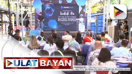 1st Barge Mounted Hybrid Battery Energy Storage System sa Southeast Asia, isinagawa ang inagurasyon sa Maco, Davao de Oro