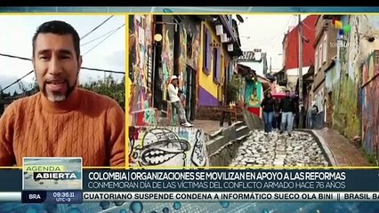 Marcha unitaria en apoyo a reformas del gobierno del pdte. Petro
