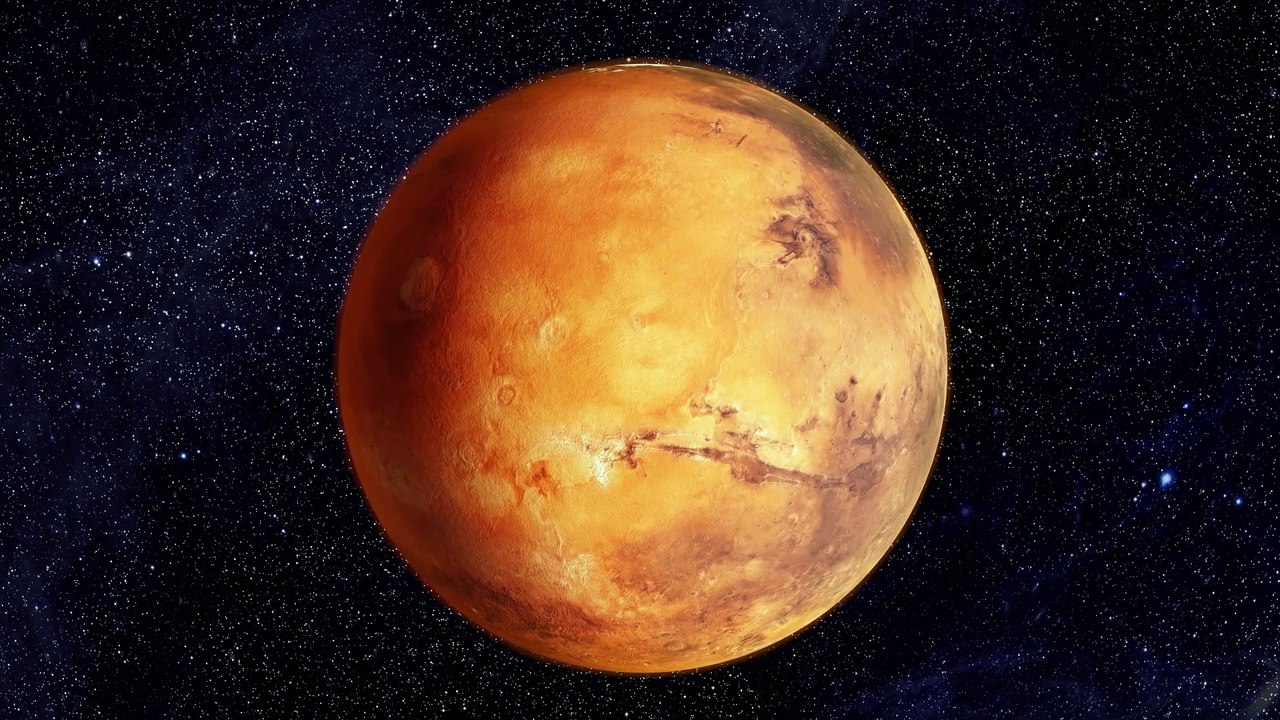 For a moment on Mars
