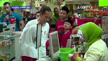 Presiden Jokowi Ajak Sejumlah Anak Yatim Beli Baju Lebaran di Jakarta