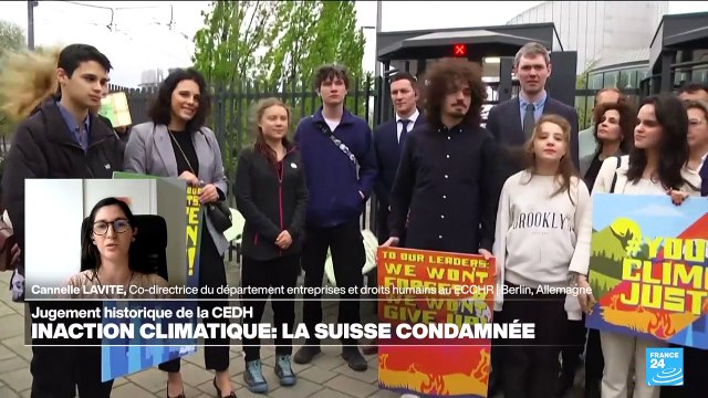 La Suisse condamnée pour inaction climatique : La crise climatique est une crise des droits humains