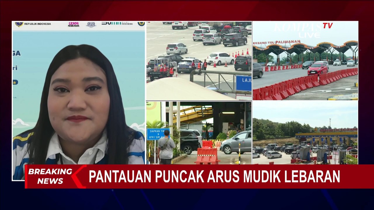 Pantauan Puncak Arus Mudik Lebaran 2024
