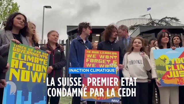 La CEDH condamne la Suisse pour inaction climatique, une première pour un État