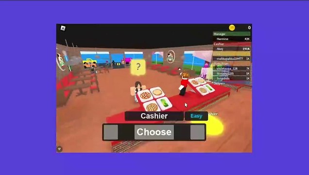 ROBLOX WORK AT A PIZZA PLACE /w polins2002 - TheThomasOMG Video