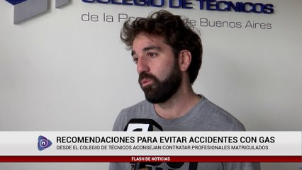 RECOMENDACIONES PARA EVITAR ACCIDENTES CON GAS