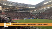 UEFA considering increasing squad sizes for European Championships