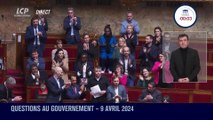 Le gros coup de colère de la présidente de l'Assemblée nationale Yaël Braun-Pivet contre l'Insoumis Louis Boyard qui confond l'Assemblée Nationale avec un amphi étudiant: 