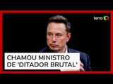 Elon Musk volta a atacar Moraes e diz que ministro tem Lula 'na coleira'