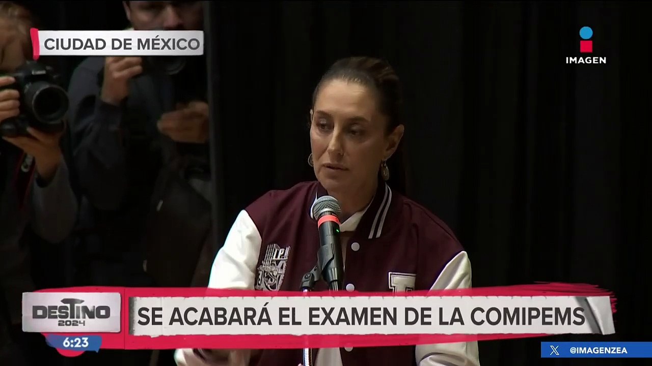 Se acabará el examen COMIPEMS sí Sheinbaum gana