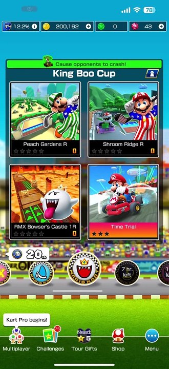 Mario Kart Tour - King Boo Cup Gameplay (Doctor Tour 2024)