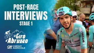 Il Giro d'Abruzzo 2024 | Stage 1: post-race interview