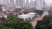 Chuva deixa pessoas ilhadas em academia e causa estragos na região Pituba e Itaigara; veja vídeos