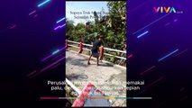Video Kades dan 9 Warga Rusak Jembatan Untuk Truk Sound