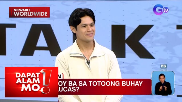 Black Rider star Jon Lucas, nakipagkuwentuhan kay Kuya Kim | Dapat Alam Mo!