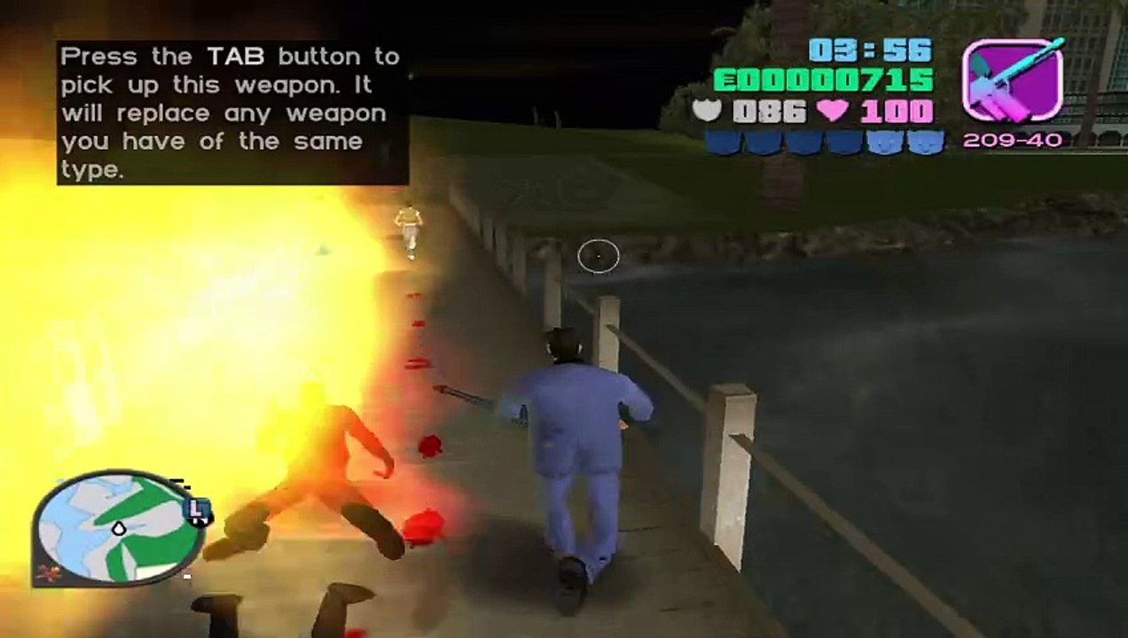 Grand Theft Auto :Vice City Fighting With Npcs (Fire Gun) Gameplay Hd Pc !080P|Gta Vice CIty Game|